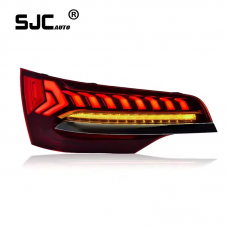 SJC wholesale Auto Car Parts For Audi Q7 taillight assembly 06-15 Audi modified streamer LED taillight old to new Q7 tail light