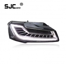 SJC Auto Lighting System For Audi  A8 LED Headlights Upgrade full led Head Lamp 2014-2018 for audi daytime running lights