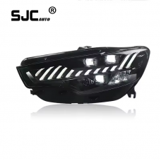 Sjc Upgrade Led Head Lamp Assembly For Audi A6 Led Headlight A6 Headlamps Low Beam And High Beam Headlights