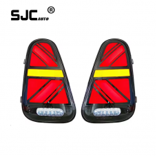 SJC Car Accessories Taillamps Assembly for BMW Mini R50 R52 R53 Brake Stop lights Rear Turn Signal Lamps 2001-2007 Back Lamps