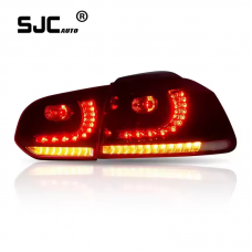 SJC Auto For VW Golf 6 mk6 08-13 Taillights LED Taillight Lighting System Car Accessories for Volkswagen