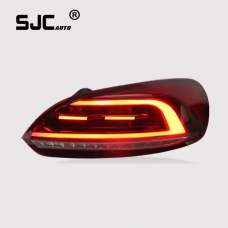 SJC Auto Accessories LED Taillights for Volkswagen Scirocco 2009-2014 Plug and Play LED Back Driving lamps for VW Scirocco