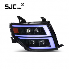 SJC High Quality Auto part LED Front Headlights Assembly for Mitsubishi Pajero V97 V93 Fog Driving Daytime Running Headlamps