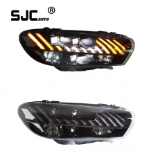 SJC Auto for VW Scirocco 2009-2017 Headlights Modified LED Lens Headlight Car Accessories for Volkswagen