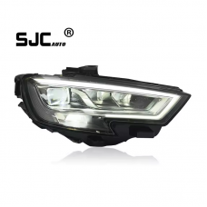 SJC Hot sale upgrade Headlights Assembly For Audi A3 2017-2020 Full LED Driving Lamps For Audi A3 front daytime running lights