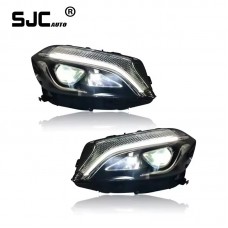 SJC Auto Car Lighting Systems LED Head Lights for Mercedes Benz A Class W176 2012-2018 Car Accessories Laser Headlights