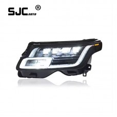 SJC Auto Car Head Lights For 2014-2017 Land Rover Range Rover Vogue Upgraded  New Style LED Head Lights Front Lamps