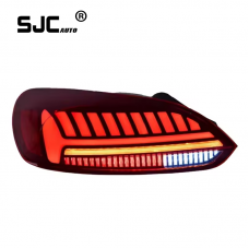 SJC Car Parts for Volkswagen Scirocco Plug and Play LED Back Brake lamps for VW Scirocco 2009-2014 Rear Stop Taillights Assembly