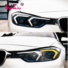 Sjc Auto New Design For Bmw 3-series F30 F35 Headlight Assembly 13-18 Modified Led Daytime Running Light Turn Signal Front Light