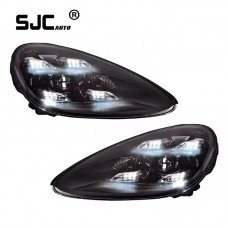 Sjc For Porsche Cayenne 958 Led Headlights 2011-2017 Upgrade Matrix New Version High Quality Plug And Play