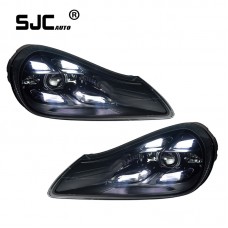 SJC For Porsche Cayenne 957 LED Headlights 2007-2010 Upgrade Matrix New Version High Quality Plug and Play