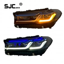 SJC Upgraded Laser Headlight For Bmw G30 G38 18-20 Modified Led Headlight 5 Series Headlamp High Quality Car Accessories