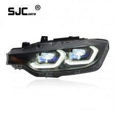 Sjc Auto Car Head Light For Bmw F30 Headlight Assembly 2013-2018 F35 Upgrade New Led Style Head Light