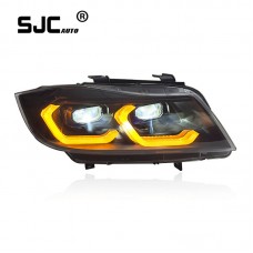 Sjc Auto Car Headlights For Bmw 2005-2012 E90 Upgrade New Style Headlight Front Lamps Plug And Play