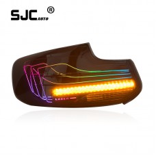 SJC Car Parts CSL RGB Tail Lights for BMW M2 F87 2 Series F22 2014-2022 New Upgrade CSL Laser Style Rear Lights