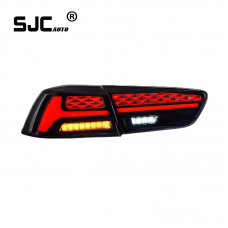 SJC Auto Car Taillights for Mitsubishi Lancer 2009-2018 Back Turning Signal Lights Rearlamp Stop Brake lights Taillamps Assembly