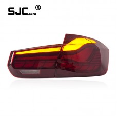 Sjc F30 Taillight For 2013-2018 Bmw 3 Series F30 Taillights Upgrade M4 Gts Dragon Scale Led Rear Tail Light Plug And Play