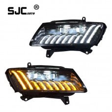 SJC Wholesale Headlamps Assembly for Audi Q5 2008-2018 LED Front Running lights High Quality  Daytime Running Light Headlights