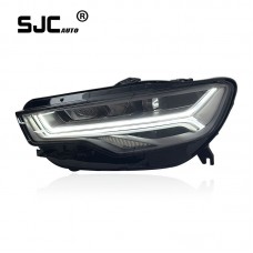 SJC Factory direct sale For Audi A6 2012-2015 Headlight Assembly Car Headlamp LED High Quality Front Headlight plug and play