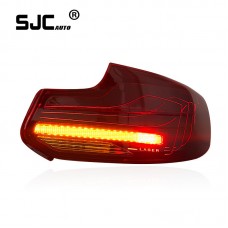 SJC Auto Car Tail Light For BMW 2014-2019 2 Series F22 F87 Taillight Upgrade LED CSL Style Tail Light Rear Lamp