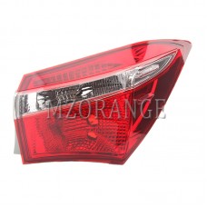 MZORANGE Car Accessories Rear Light Lamp Taillight A Pair Tail Lamp Tail Light For Toyota Corolla 2014