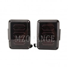 LED Комплект задних фонарей для Jeep Wrangler 2007-2017/MZORANGE - 12V