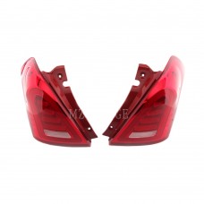 Car Accessories Red Modified Taillamp Tail Lamp Taillight Backlight Back Rear Lights Lamp Tail Light For Suzuki Swift 2008-2014