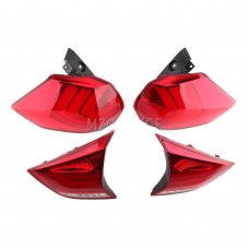 Factory Red Modified Taillamp Tail Lamp Taillight Backlight Back Rear Lights Lamp Tail Light For Nissan X Trail X-Trail 2015