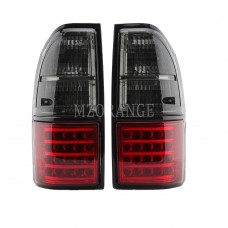 Modified Red Gray Taillight Rear Tail Light Lamp Tail Light For Toyota Land Cruiser LC90 1997-2002  With Harness Without Lamp