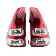 Factory Modified Red White Taillight Rear Tail Light Lamp Tail Light For Toyota Land Cruiser Lc120 2003-2009