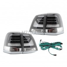 Комплект задних фонарей для Toyota Land Cruiser LC200 2008-2011 LED MZORANGE