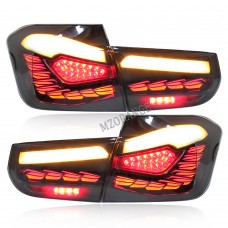 Auto Parts Smoked Black Rear Lights Tail Lamp Taillight Sequential LED Tail Light For BMW 3 Series F30 2012-2018