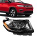 Передняя фара для Jeep Compass 2017-2019: качественное освещение от TuningDom