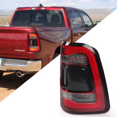 Задний фонарь RAM 1500 Crew Cab Pickup (DT) 2019 LED Smoke 12V 36W - купить на tuningdom.ru!