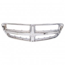 Front Grille  Gloss Chrome Bumper For 2011-2014 Dodge Charger ABS SE Sedan OEM 68092602AA