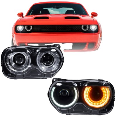Передняя фара для Dodge Challenger 2015-2016 68174064AF 12V 30W на tuningdom.ru: качество и надежность для вашего автомобиля!