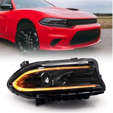 For Dodge Charger 2022-2023 Headlight Headlamp Assembly 68214398aa Lamp Clear