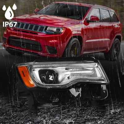 Передняя фара HID Xenon для JEEP Grand Cherokee 2018-2019 на tuningdom.ru: качество и стиль в каждом луче!