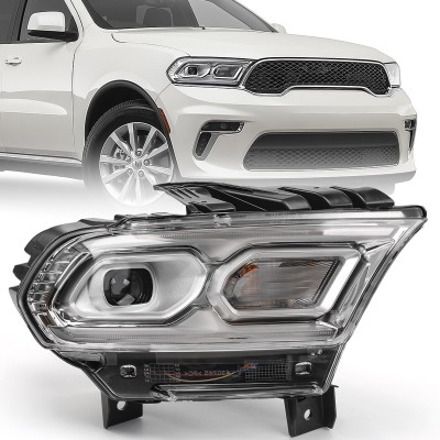 Передняя фара Dodge Durango 2016-2019 Chrome 12V 20 Вт - купить на tuningdom.ru