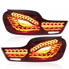 Red Modified Tail Lamp Taillamp Taillight Backlight Rear Lights Lamp Sequential Led Tail Light For Bmw 4 Series F32 2014-2020