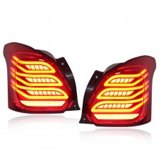 Car Accessories Taillight Backlight Back Rear Lights Tail Lamp Red Dynamic Tail Light For Suzuki Swift MK5 AZ 2017-2022