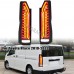 Задний фонарь для Toyota Hiace MK6 300 2019-2022 LED MZORANGE - купить в интернет-магазине TuningDom.ru