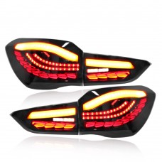 Modified Taillight Backlight Smoked Black Back Rear Light Tail Lamp LED Tail Light For BMW X1 F48 F49 2016-2021