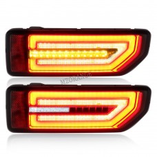 Комплект задних фонарей для Suzuki Jimny 2019-2020 MZORANGE Black ABS Tail Light