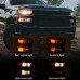 Передняя фара Chevrolet Silverado 1500 2012-2019 Black - купить в интернет-магазине tuningdom.ru