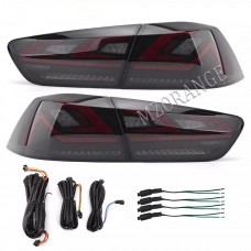 Smoked Black Car Light Taillight Rear Tail Light Lamp Led Tail Light For Mitsubishi Lancer-ex 2008-2017