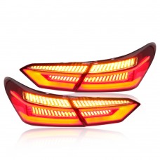 Tail Lamp Modified Red Us Version Taillight Backlight Back Rear Lights Lamp Tail Light For Toyota Camry 2018 2019 2020 2021