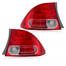 Wholesale Us Version Red Tail Lamp Taillamp Taillight Backlight Back Rear Lights Lamp Tail Light For Honda Civic 2006 2007 2008