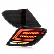 MZORANGE Smoked Black Led Rear Light Tail Lamp Taillight Car Led Tail Light For Mercedes Benz W204 2007-2013