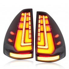 Car Tail Lamp Taillight Back Rear Lights Lamp Modified Tail Light For Toyota Land Cruiser Prado 2003-2009